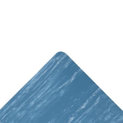 NoTrax 512R0036BU Marble-Tuff Anti-Fatigue Floor Mat - 3' x 75', 1/2" Thick, Blue