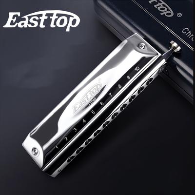 TEMU Easttop 10-hole 40-tone Professional Harmonica T10-40