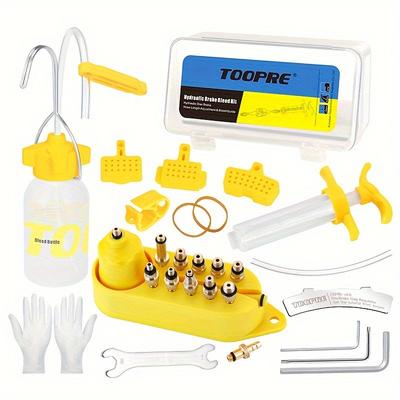 TEMU Upgrade Your Bike With Toopre Hydraulic Disc Brake Oil Bleed Kit - ! Image