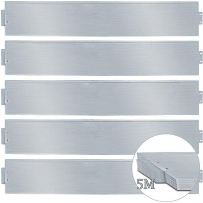 Rasenkante Verzinkt, Beetumrandung Metall, Beetumrandung Beetumrandung Mähkante Metall Palisade (5
