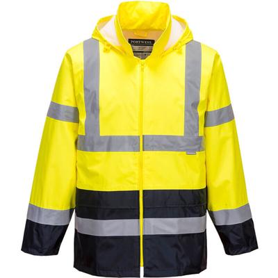 Warnschutz Regenjacke en iso 20471 gelb xl - Gelb - Portwest Image