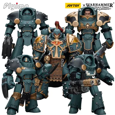 [IN STOCK] JOYTOY Warhammer The Horus Heresy 1/18 Action Figures Sons Of Horus Tartaros Terminator