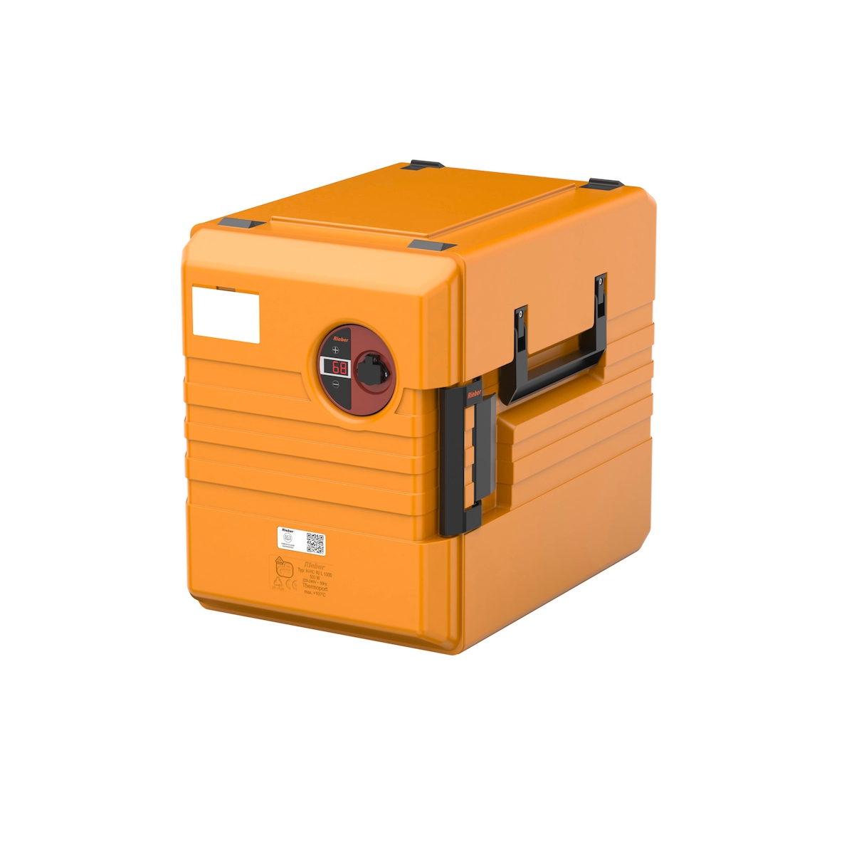 Rieber Speisentransportbehälter, thermoport K 1000 D-FLAT-umluftbeheizt, orange Image