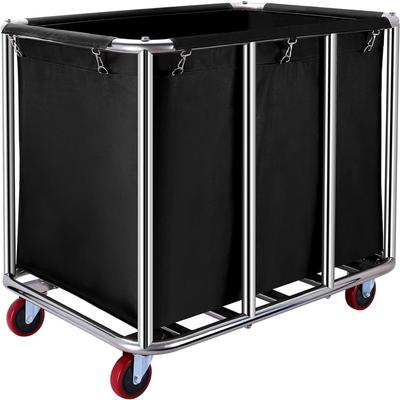 400L Large Laundry Basket with Wheels - 35.4"D x 25.6"W x 31.5"H