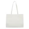Patrizia Pepe - New Shopping Shopper Tasche Leder 37.5 cm Weiss Damen