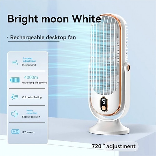 Ventilateur de climatiseur portable, grande batterie, double moteur, petit refroidisseur d