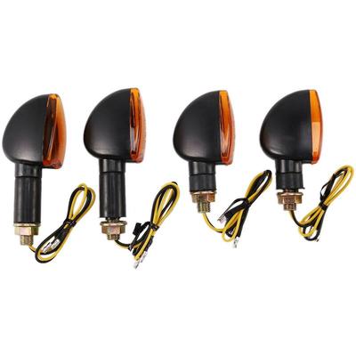 Woosien - Universal 12v Motorrad Blinker Anzeige Licht Vorne Hinten Blinkende Halogen Licht Blinker Image