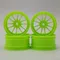 4pcs 3mm Offset RC Car 1/10 Scale Plastic Wheels Rims Drift On road Touring Model Hobby