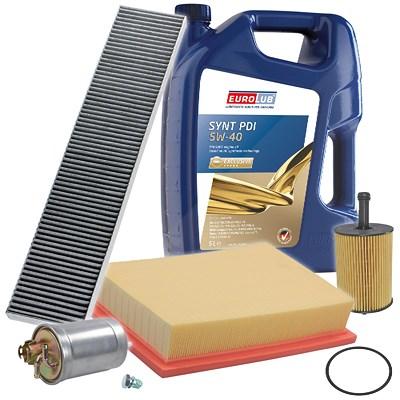 Bestprice Inspektionspaket Filtersatz SET B + 5l ÖL für Ford, Seat, VW Image