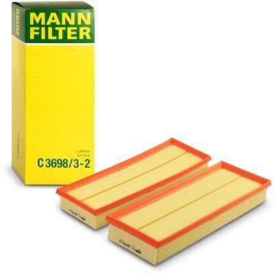 Mann-filter Luftfilter [Hersteller-Nr. C3698/3-2] für Mercedes-Benz, Puch Image