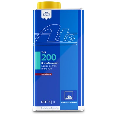 Ate 1x 1 Liter Bremsflüssigkeit Typ 200 DOT4 [Hersteller-Nr. 03.9901-6202.2] Image