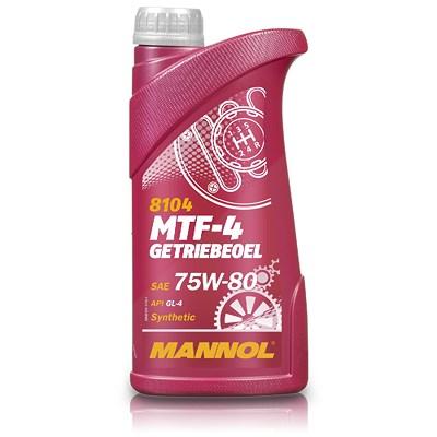 Mannol 1 L MTF-4 Getriebeöl 75W-80 API GL-4 [Hersteller-Nr. MN8104-1] Image