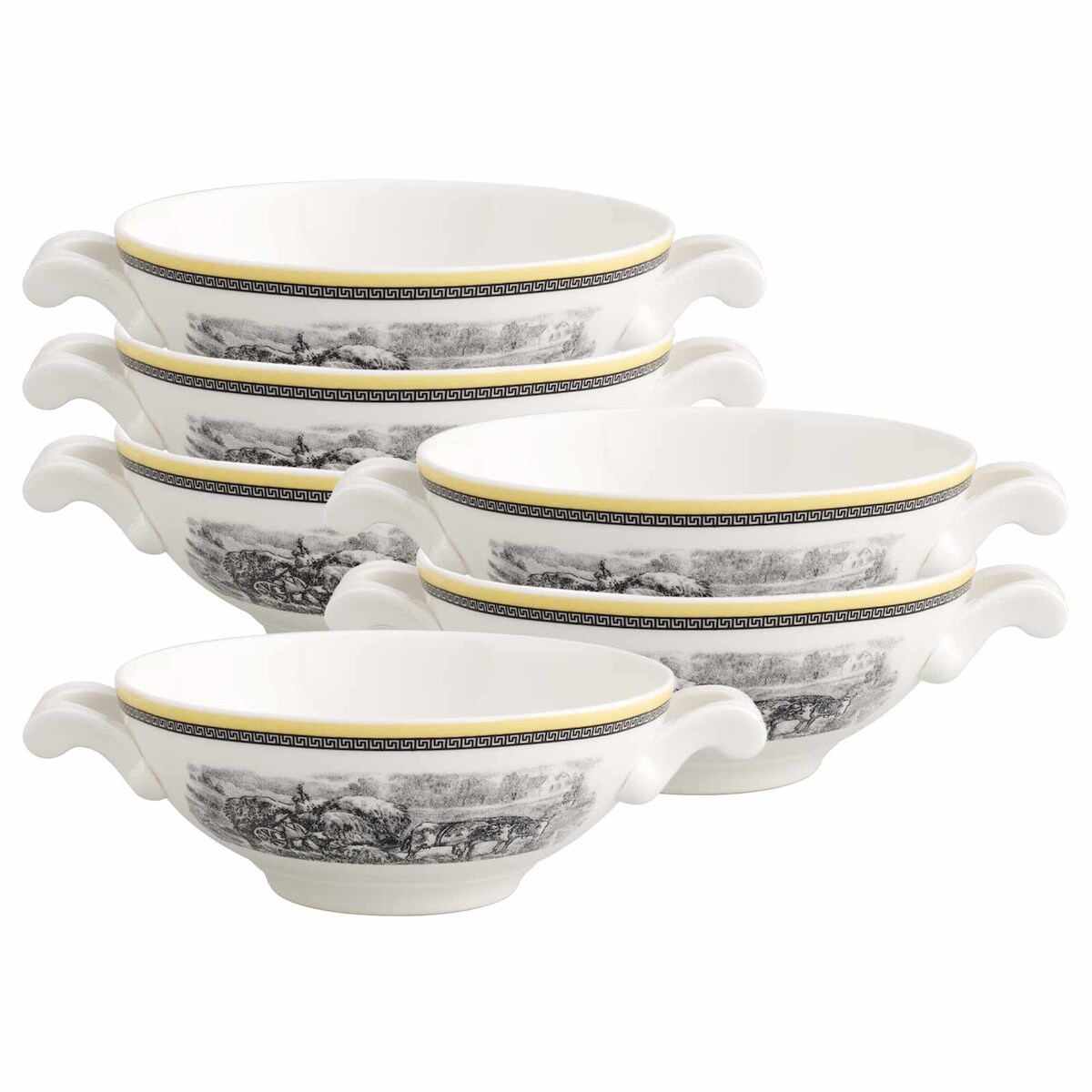 Villeroy & Boch Audun Ferme Suppentasse 400 ml 6er Set Image