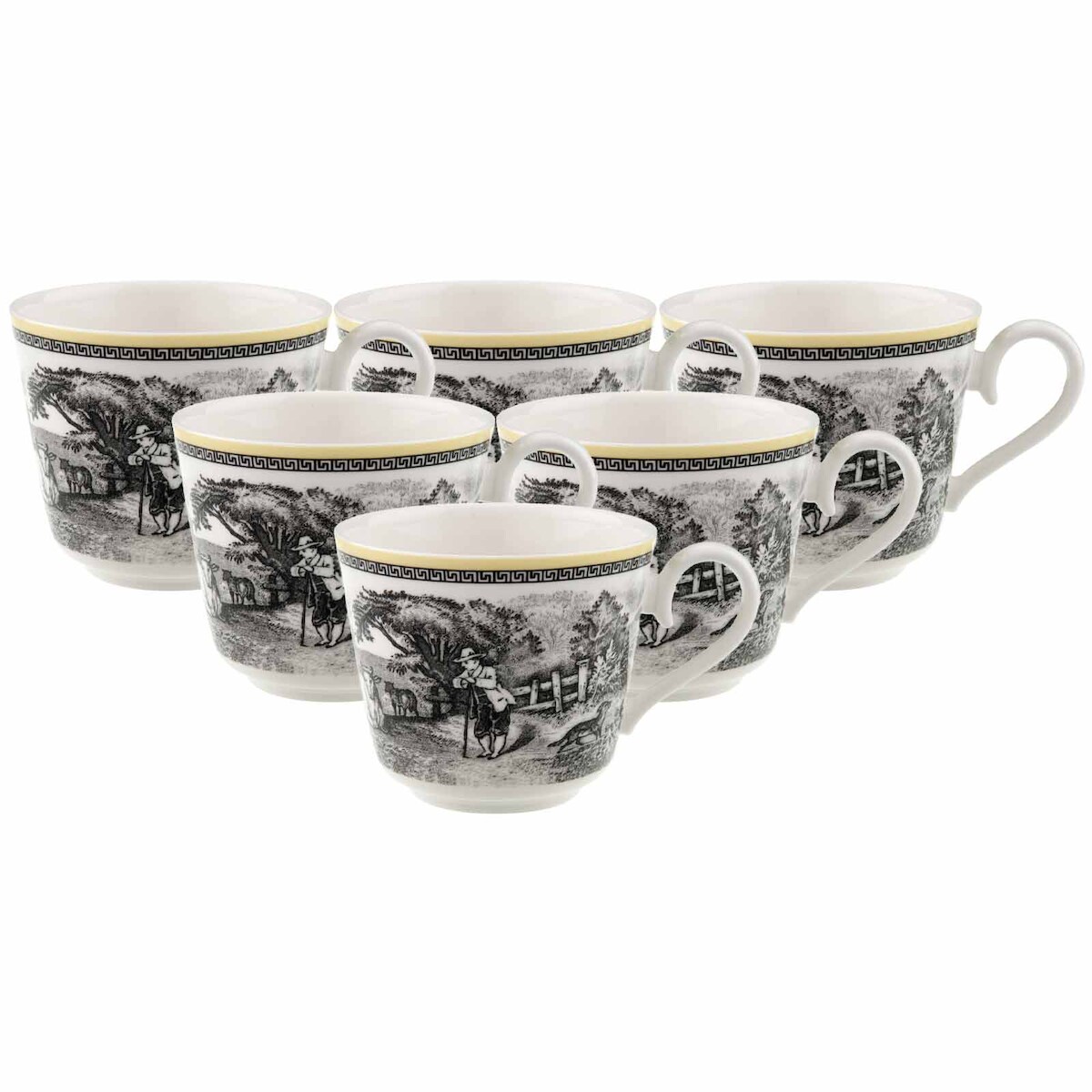 Villeroy & Boch Audun Ferme Frühstückstasse 270 ml 6er Set Image