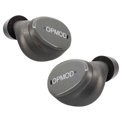 ISOtunes Sport OPMOD CALIBER True Wireless Tactical Earbuds w/ Bluetooth 25 NRR Wolf Gray Universal IT-17OPGR