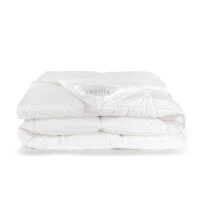 Bettdecke aus Entendaunen und Baumwolle, 140x200, weiß