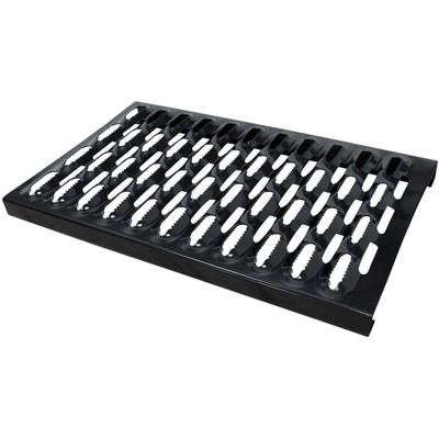 Laufrost für Schornsteinfeger, Robustes Gitterrost, Nutzbar als Fluchtweg - Schwarz, 60cm - Daprona Image