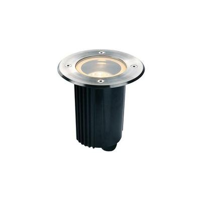 Bodeneinbauleuchte hv 35W 230V IP67 GU10 edst k.Betriebsger 2000kg DASAR80QPAR51EDELSTAHLRUNDIP6