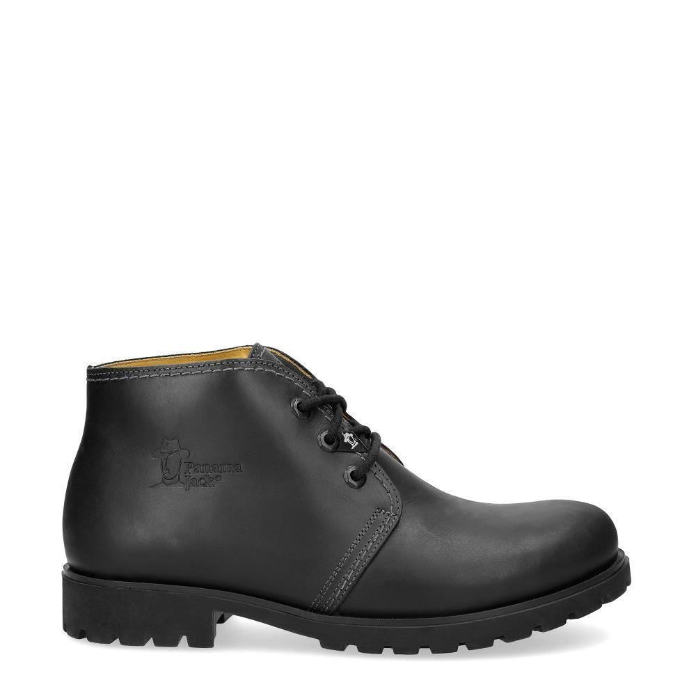 Panama Jack C3 Herren Schwarzer Stiefel Wasserdichte Havana Joe Schnür-Chukka-Stiefeletten