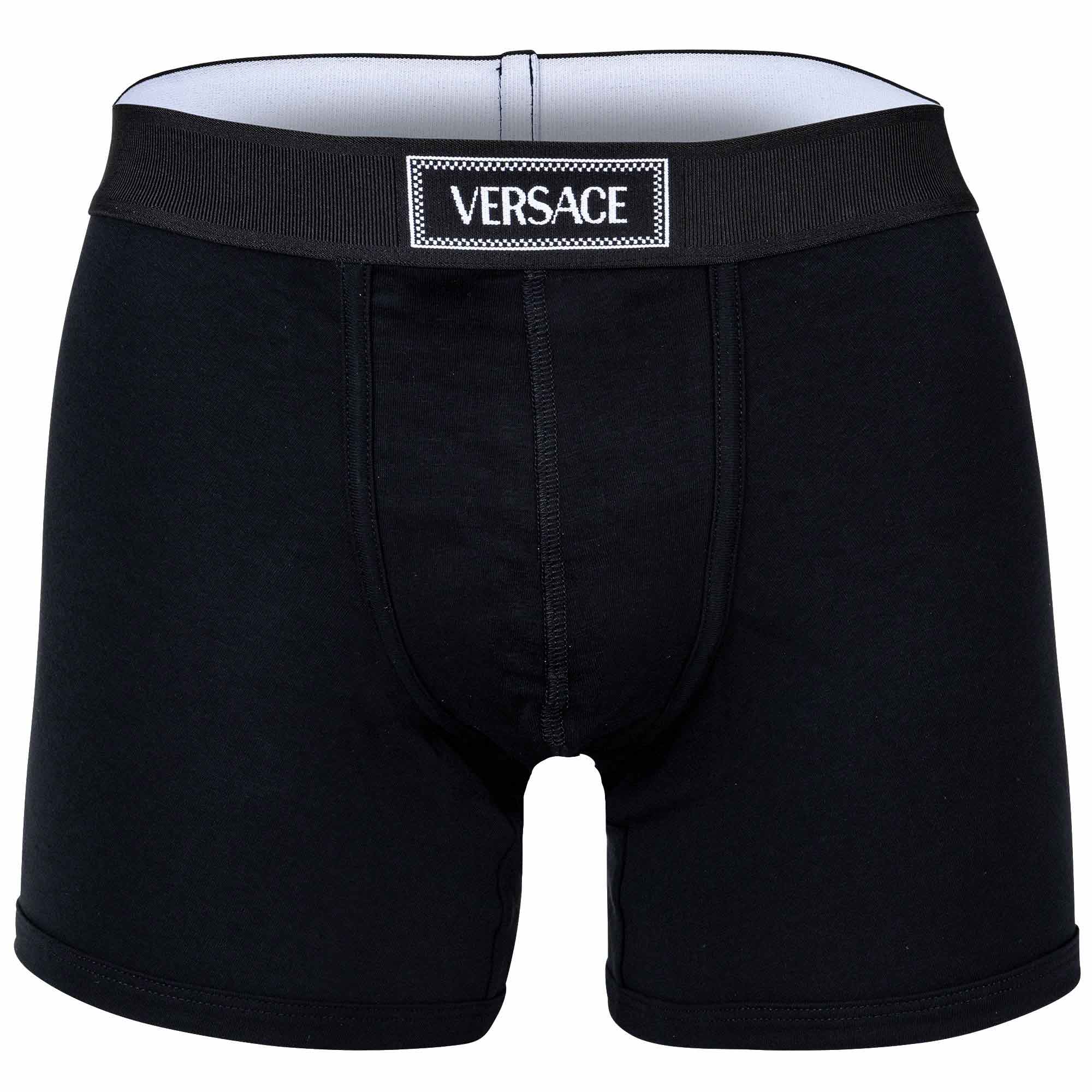 Versace Trunk Jersey Cotton Topeka+Elastic Canete Logo Boxershort Image
