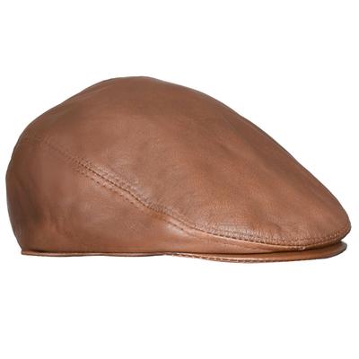 Peaky Blinders Newsboy-Flachhut aus Leder für Herren Image