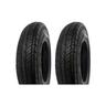 2 Pneumatici 4.00 10 Copertoni Tubeless 4 p.r. Per Ruote Carrello Rimorchio