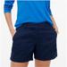 J. Crew Shorts | J. Crew Navy Chino Broke-In Classic Mid Rise Shorts Size 4 | Color: Blue | Size: 4