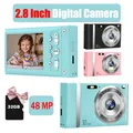 Fotocamera digitale HD 48MP con videocamera a grande schermo da 2.8 "fotocamera per bambini Zoom 16x