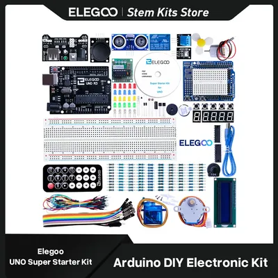 ELEGOO UNO Project Super Starter Kit with Tutorial and UNO R3 Compatible with Arduino IDE DIY