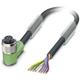 Phoenix Contact - 1522639 Connettore confezionato per sensore o attuatore M12 Presa angolata 3.00 m