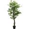 Vidaxl - Albero di Ficus Artificiale 1008 Foglie 180 cm Verde