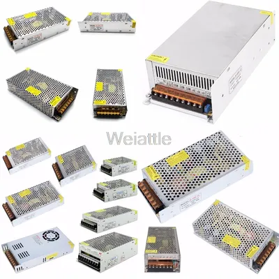 Power Supply 5V 12V 15V 18V 24V 36V 48V 60V Transformer 36W 60W 100W 120W 150W 180W 200W 300W 360W