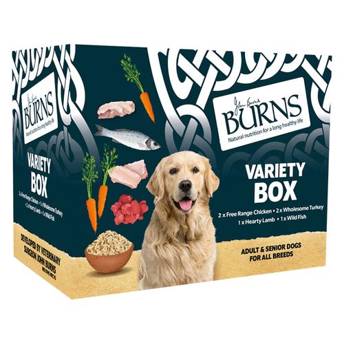 6x395g Burns Variety Box Hundefutter nass