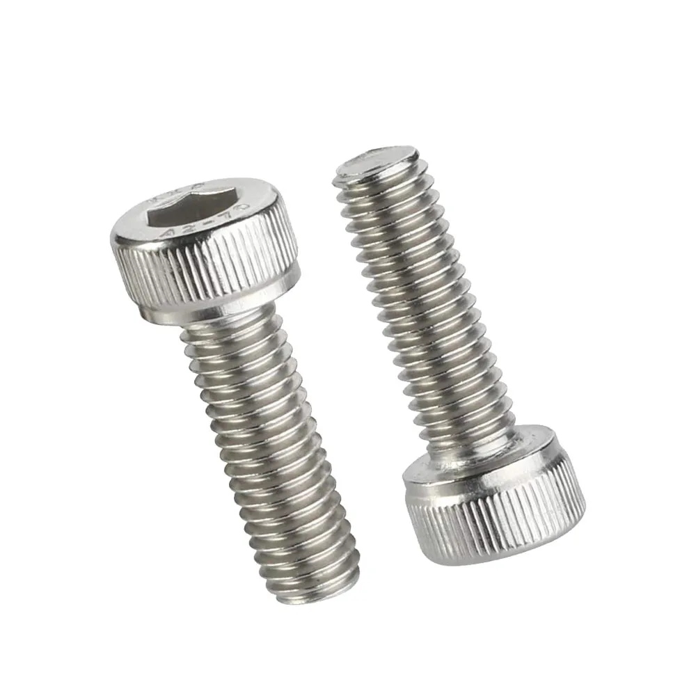 ASME B18.3 304 Edelstahl, amerikanisch gefertigte Sechskant-Innensechskantschraube, 1/4 5/16 3/8 7/16 1/2 Image