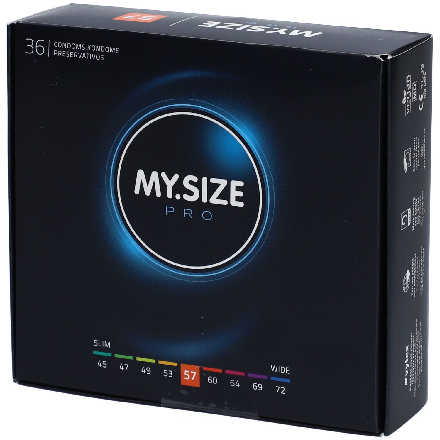 My.size PRO Kondome 57 36 St Image