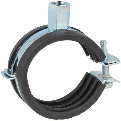Tecuro - Einhand Schraubrohrschelle, M8/M10, verzinkt mit Schallschutzeinlage 40-43 mm Image