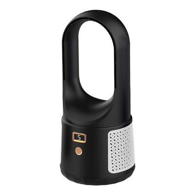 Leafless Portable Air Conditioner Fan – Desktop Mute Wireless Circulation Fan with Digital Display for Home or Office