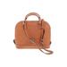 Dooney & Bourke Leather Satchel: Tan Bags