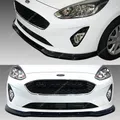 Per Ford Fiesta MK8 B479 Paraurti Anteriore Lip Splitter Diffusore Spoiler Fiesta 7th 1.0 1.1 1.5 Non-ST 2017-2021 Pre-Lci Bodykits