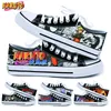 Naruto 3d Anime Low-Top Leinwand Schuhe Mann Frauen schwarze Turnschuhe Sasuke Student Low Top vulkan isierte Schuhe Casual Board Schuhe Geschenke