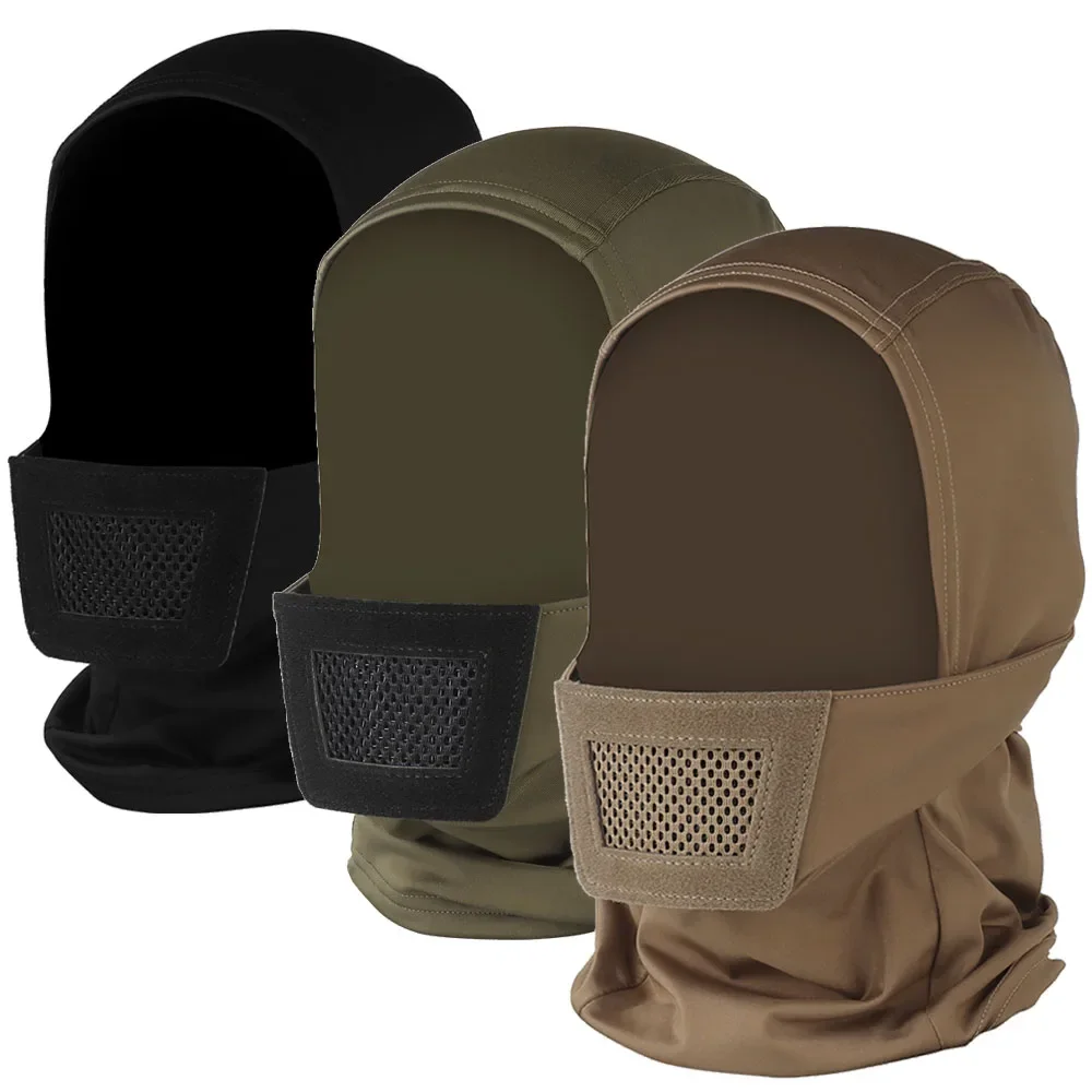 Masque Airsoft pour hommes, masque de Sport, cagoule, couvre-chef, Protection complète du visage, couvre-chef de chevalier pour Paintball, chasse, Sport, cyclisme