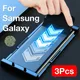 3 pezzi per Samsung Galaxy S25 S24 S23 S22 S21 S20 Ultra S10 S9 S8 Plus Nota 20 10 9 8 protezione schermo con kit, non in vetro temperato