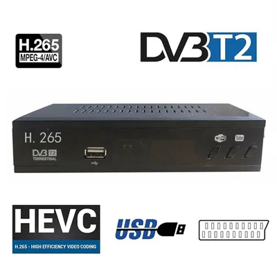 Dvb t2 hevc 1080 digital tv tuner DVB-T2 h.265 p hd decoder usb terrestrischer tv empfänger set top box langlebiger eu stecker