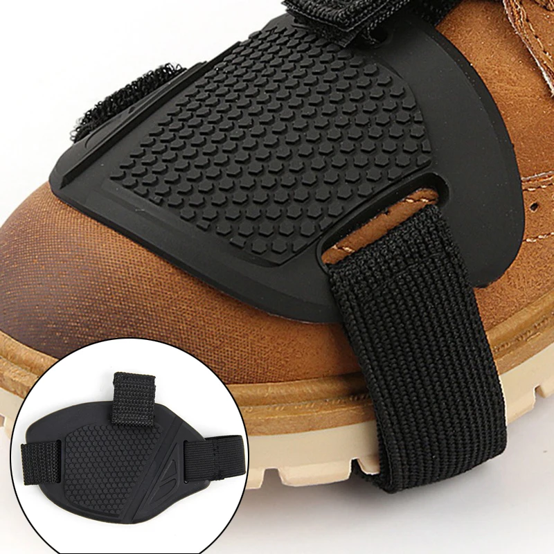Motorrad Shift Pad Gummi Boot Schutzhülle Einstellbare Shifter Schild Anti Slip Pad Schuh Abdeckung Motorrad Schuh Schutz Image