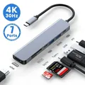 Hub USB C 4K 30Hz HDMI USB HUB PD 100W Adattatore multiporta SD TF USB 3.0 2.0 Splitter Docking Station per telefono MacBook Computer