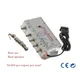Amplificatore di segnale TV via cavo CATV Splitter Booster Video amplificatore 1 in / 4 out, Splitter AC220V 50Hz 2W