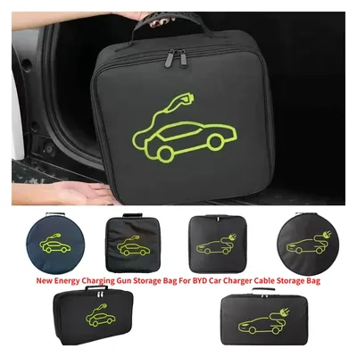 Auto ladekabel Aufbewahrung tasche Trage tasche für neue Energie Elektro fahrzeug Ladestecker Image