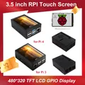 3.5 pollici Raspberry Pi 3 Touch Screen TFT LCD 480*320 GPIO Display Monitor custodia in ABS ventola