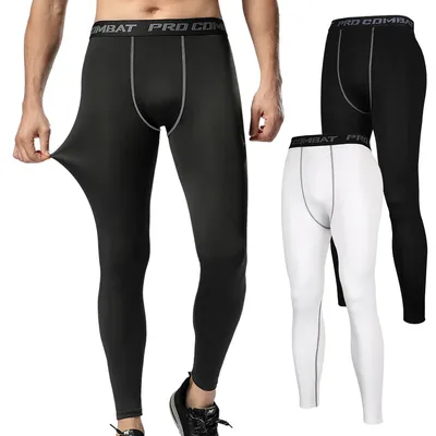 Lange Unterhosen für Herren, Thermo-Unterwäsche, Unterteile, Basisschicht, lange Unterwäsche, schnell trocknende Herren-Höschen mit Boden für kaltes Wetter Image