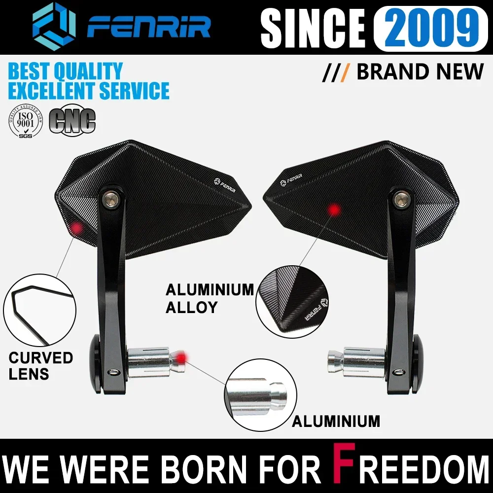 Motorrad-Lenkerendspiegel für Yamaha MT09(21-26) MT03 Kawasaki Honda CB750 Suzuki SV650 GSXS125 GSXS750 GSXS1000 Ducati Monster Streetfighter Diavel Xdiavel KTM 990DUKE 890Duke 790Duke 390Duke 250Duke